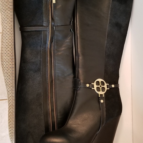IMAN Shoes - LIKE NEW IMAN Global Chic Leather Wedge Boots
